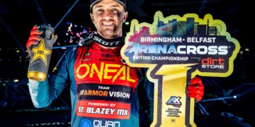 Dean Wilson, champion d&rsquo;Arenacross UK 2026