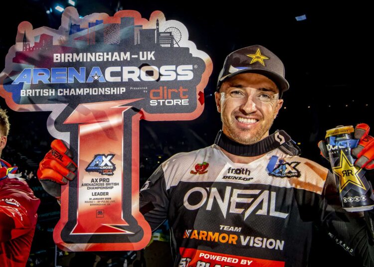 Arenacross: Dean Wilson signe le triplé à Birmingham