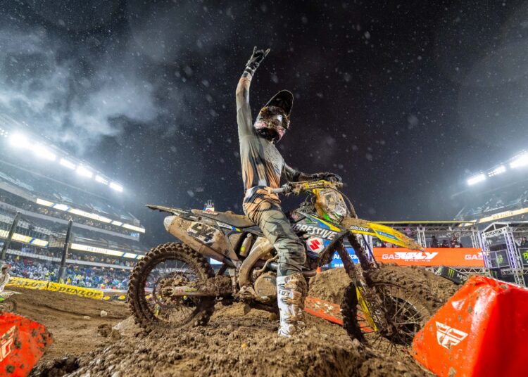 Ken Roczen prend les commandes du SX US après Philadelphie !
