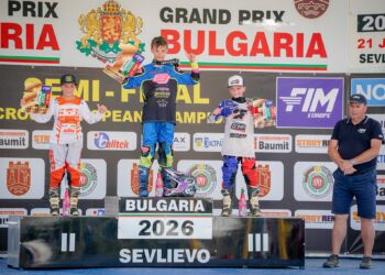 EMX85: triplé Français à Sevlievo !