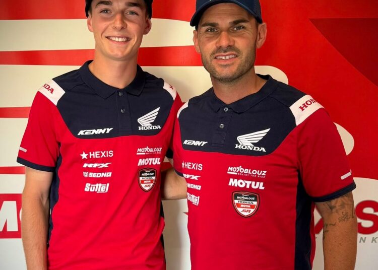 Sable: Adrien Petit rejoint l&rsquo;équipe Honda SR Motoblouz