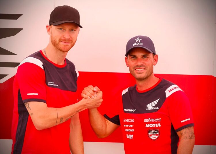 Officiel: Calvin Vlaanderen signe chez Honda SR Motoblouz en 2027