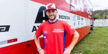 Benoit Paturel avec Honda pour la finale du championnat brésilien