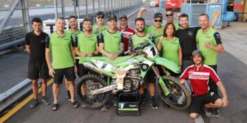 65 podiums et un titre mondial : Kawasaki célèbre Romain Febvre