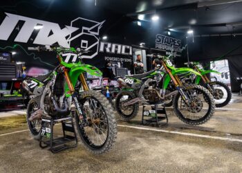 USA: MX6 Kawasaki met soudainement la clef sous la porte